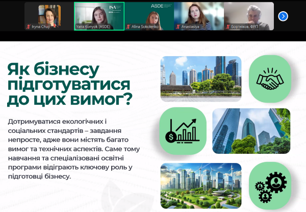 ESG-стандарти та досвід їх реалізації у бізнесі