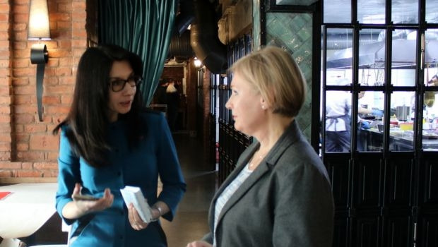 Бізнес-сніданок з виконавчим директором Канадсько-української торгової палати Еммою Турос 23.02.2018